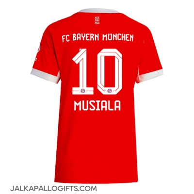 Bayern Munich Jamal Musiala #10 Kotipaita Naiset 2025-26 Lyhythihainen Bayern Munich Jamal Musiala #10 Kotipaita Naiset 2025-26 Lyhythihainen